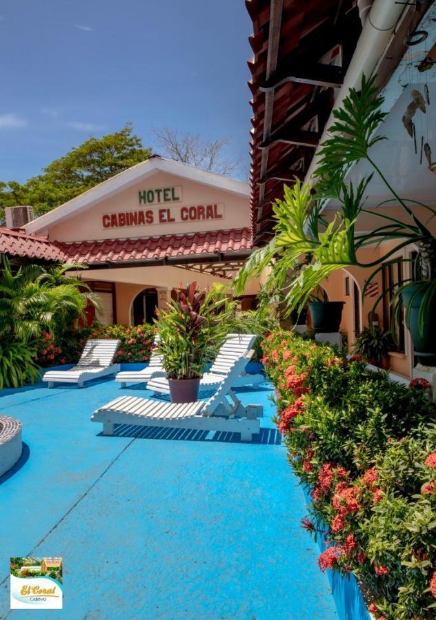 Hotel Y Cabinas El Coral Jacó Dış mekan fotoğraf